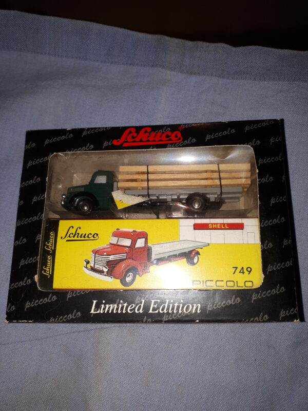 SCHUCO KRUPP 749 PRITSCHENWAGEN „HOLZHANDEL“ 1:90