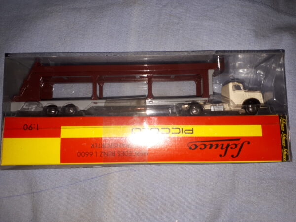 SCHUCO MERCEDES BENZ L 6600 AUTOTRANSPORTER  1:90