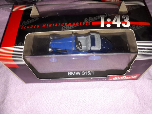 SCHUCO BMW 315/1 BLAU/SCHWARZ 1:43