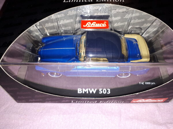SCHUCO BMW 503 CABRIO BLAU 1:43
