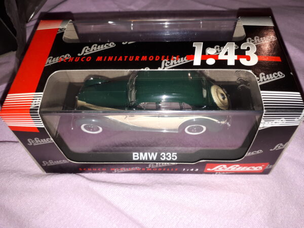 SCHUCO BMW 335 LIMOUSINE GRÜN/BEIGE 1:43