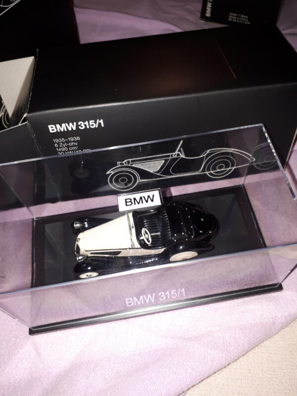 BMW 315/1 WEIß/SCHWARZ 1:43