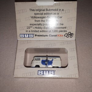 BUB VOLKSWAGEN T1 BOX VAN „HOBBY EXPO 2006“ 1:87