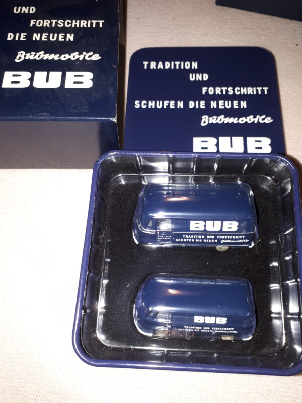 BUB BUBMOBILE“JAHRESEDITION 2003″ MB+VW 1:87