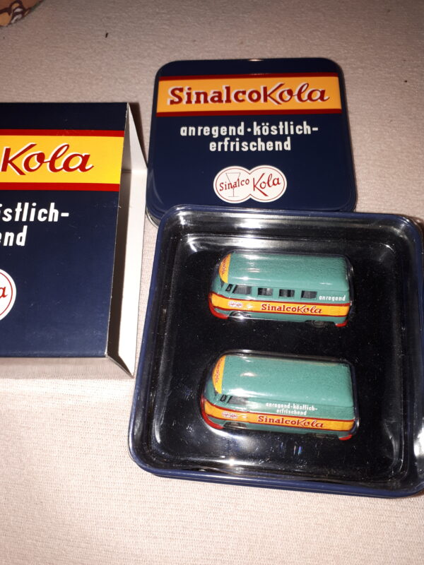 BUB BUBMOBILE „JAHRESEDITION 2005″SINALCO KOLA VW BUS,VW TRANSPORTER 1:87