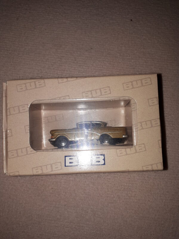 BUB OLYMPIA REKORD GOLD-BRAUN 1:87