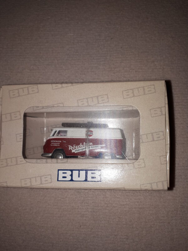 BUB VW BULLI KASTEN „MALERGESCHÄFT RÖSCHLEIN“ 1:87