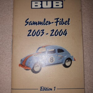 BUB SAMMLER FIBEL 2003-2004 EDITION 1