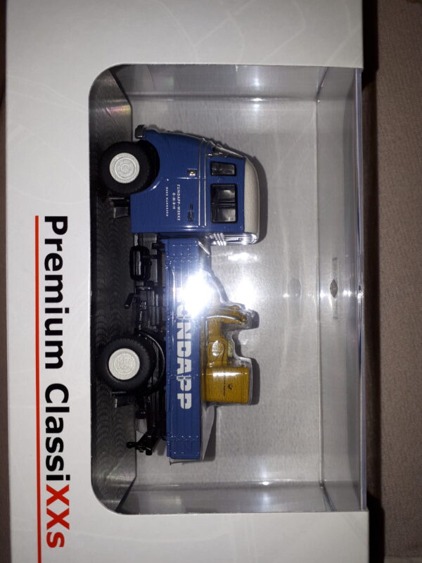 PREMIUM CLASSIXXS MERCEDES-BENZ L319 PRITSCHENWAGEN „ZÜNDAPP-POST-AUSLIEFERUNG“ 1:43 ,AUFLAGE 500ST.