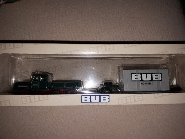 BUB KAELBLE KDV 6 Z MIT TIEFLADER „B.AUMANN KG“1:87