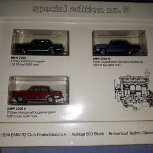 BREKINA SPECIAL EDITION NO.3 BMW 2000,Tii, Ti