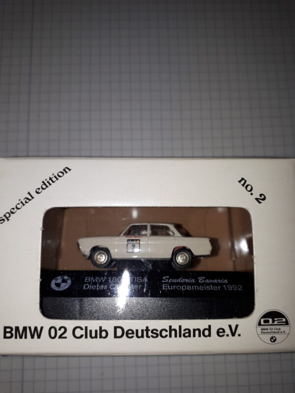 BREKINA 1:87 SPECIAL EDITION NO.2 BMW 1800 TISA #2 WEIß