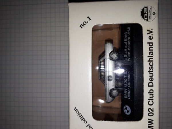 BREKINA 1:87 SPECIAL EDITION BMW TISA #83 SILBER