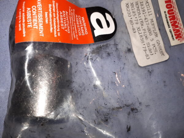 MUFFLER GASKET ,XR 200,XR185 ect.