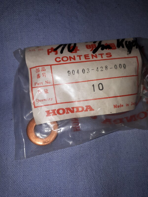 WASH, SEALING 10mm, XL250S Z.A.