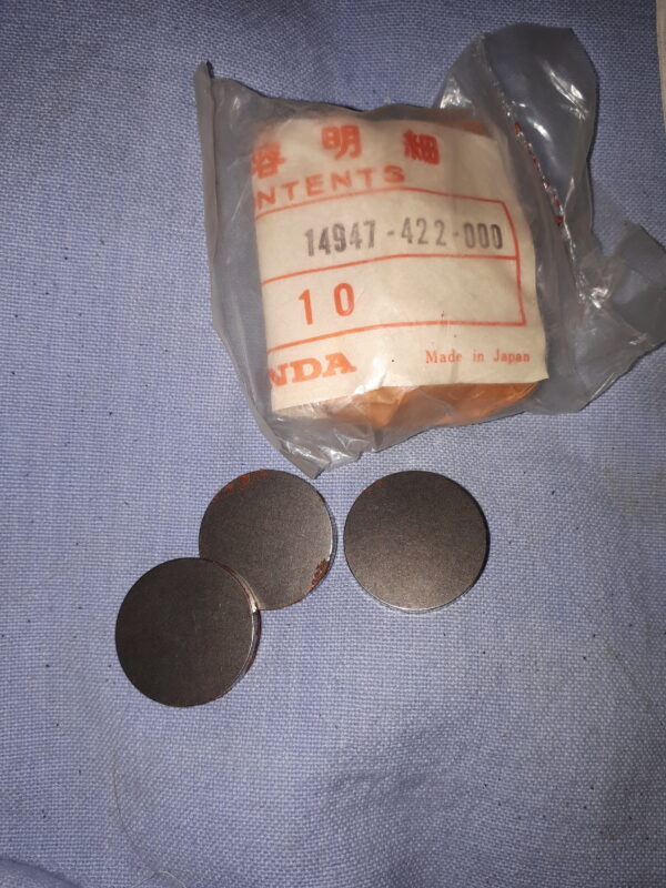 SHIM, TAPPET 345, CBX,Z