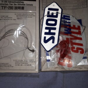 SHOEI SCHRAUBEN SATZ TF280 ROT