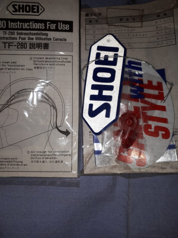SHOEI SCHRAUBEN SATZ TF280 ROT