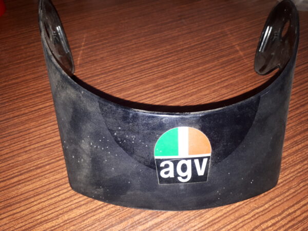 AGV HELM SCHUTZSCHIRM SCHWARZ