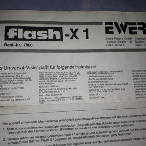 EWERT/ FLASH-X1 VISIER DIVERSE HELME