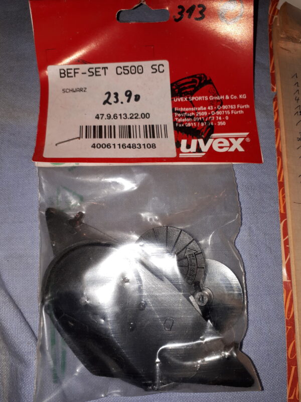 UVEX BEFESTIGUNGS SET C500SC SCHWARZ