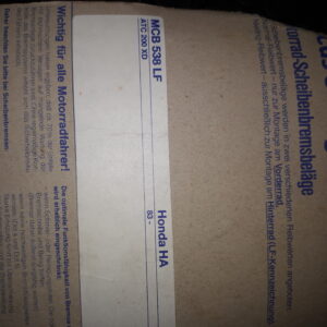 GIRLING MCB538LF ,z.B. HONDA ATC200XD ect.