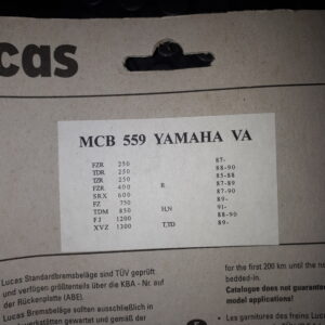 GIRLING MCB559, YAMAHA