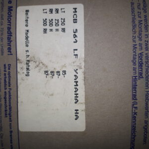 GIRLING MCB561LF, YAMAHA