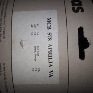 GIRLING MCB578 APRILIA