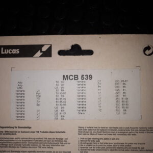 GIRLING MCB539 YAMAHA