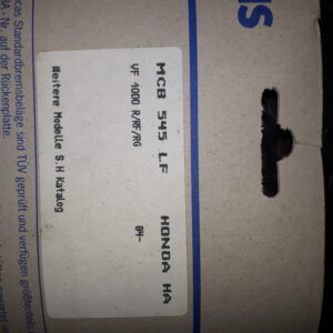 GIRLING MCB545LF MIT ABE , HONDA VF1000R/RF/RG 84-