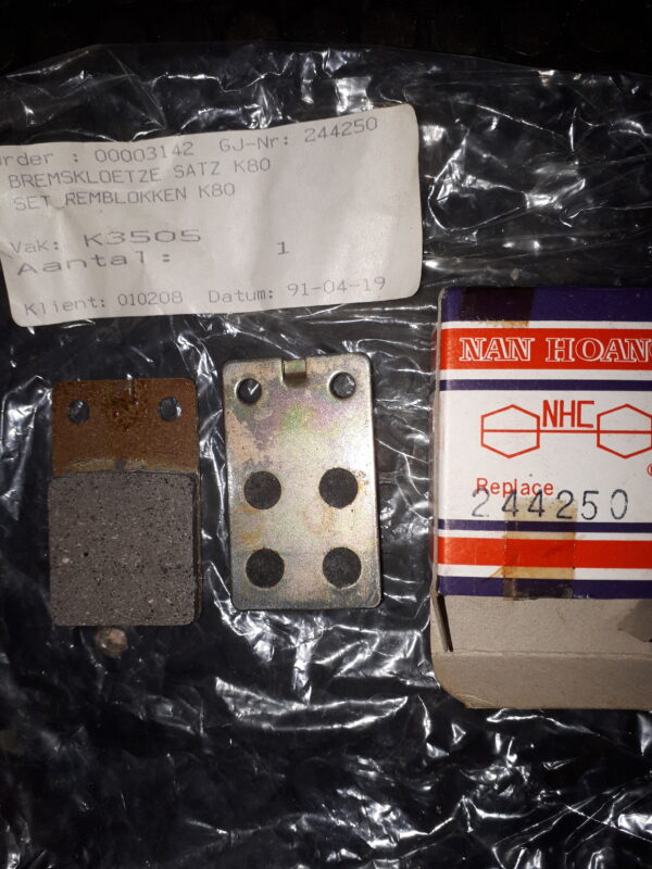 BREMSKLÖTZE SATZ K80