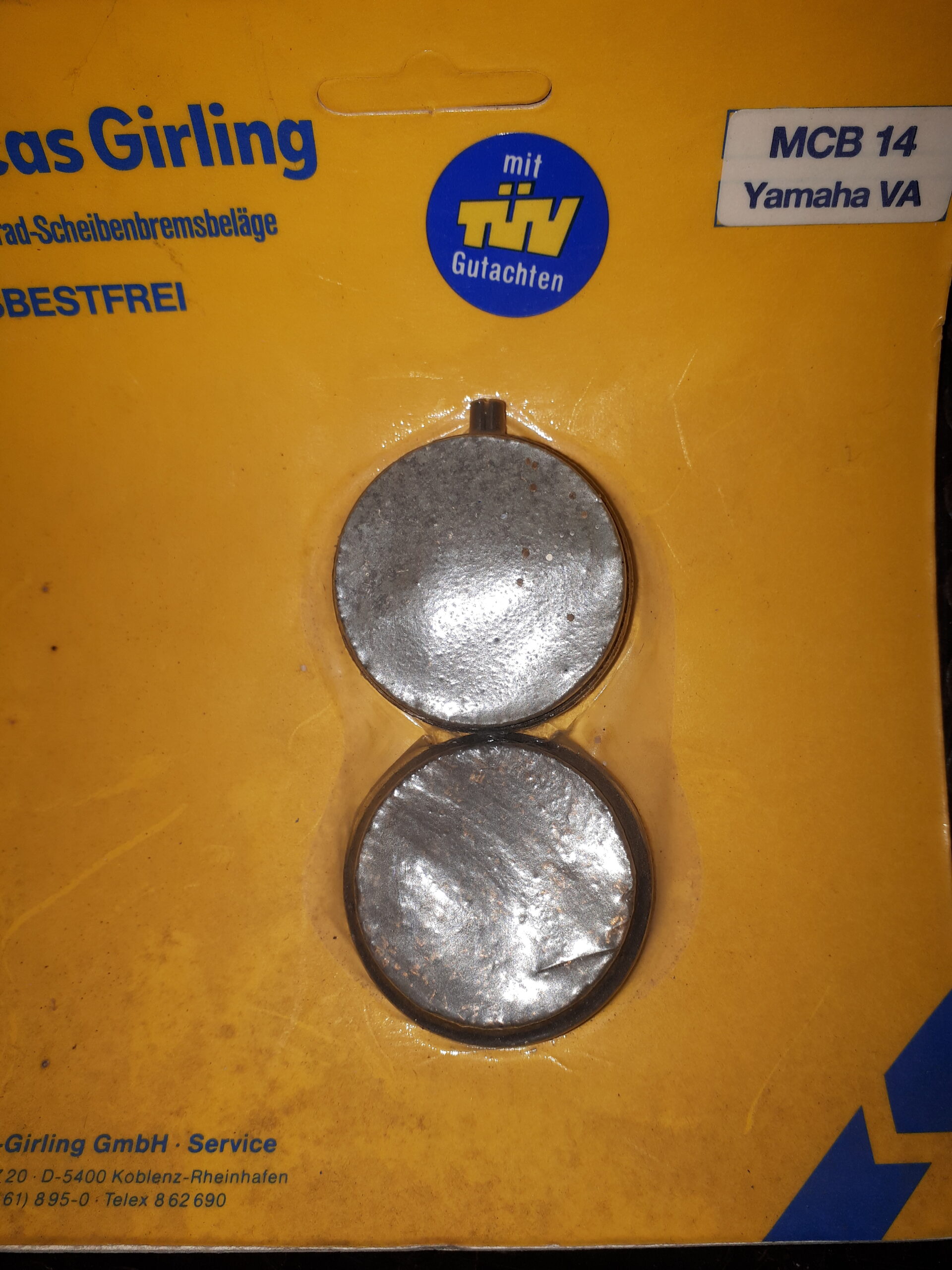 GIRLING MCB14, YAMAHA