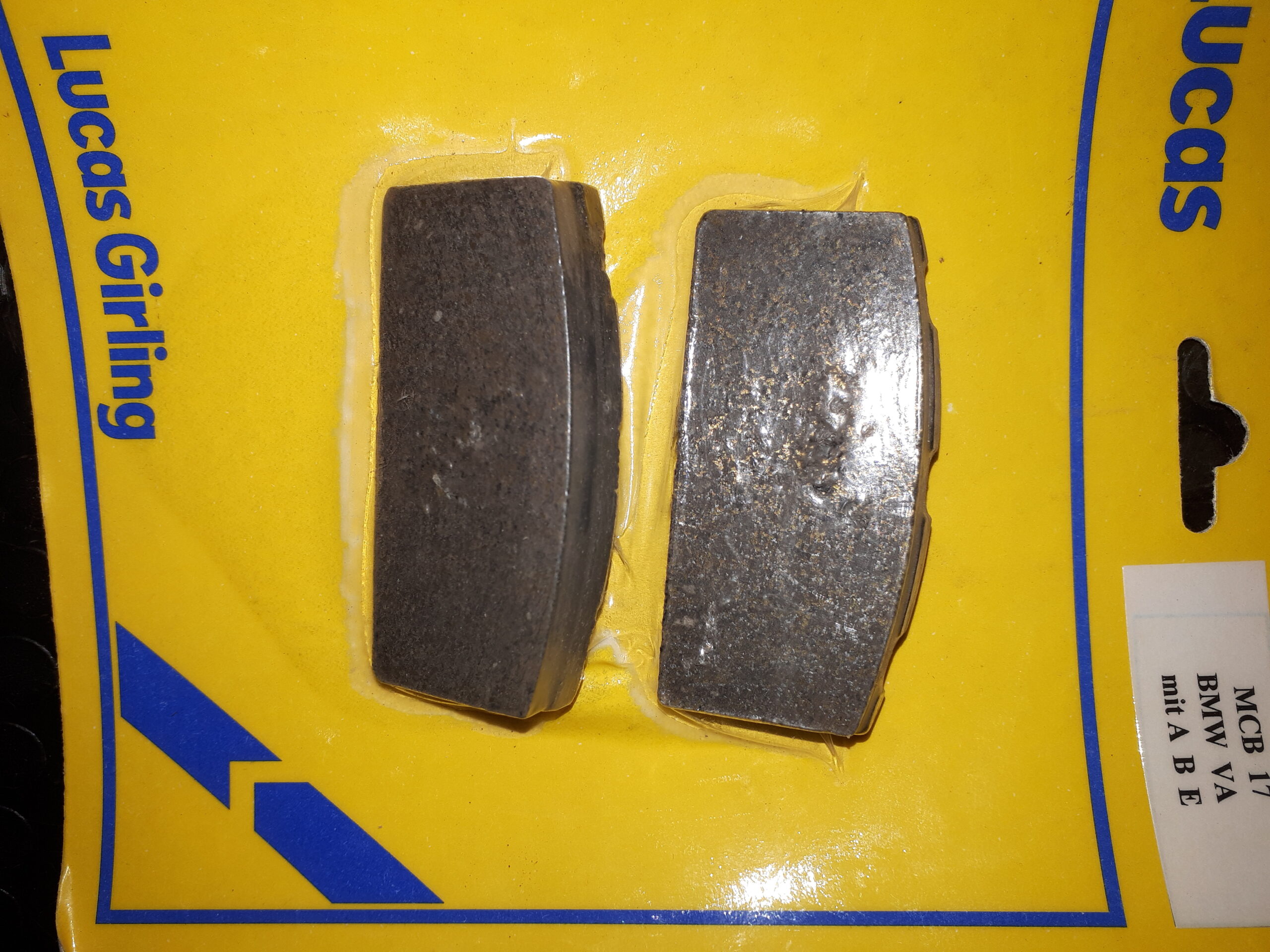 GIRLING MCB 17 , BMW