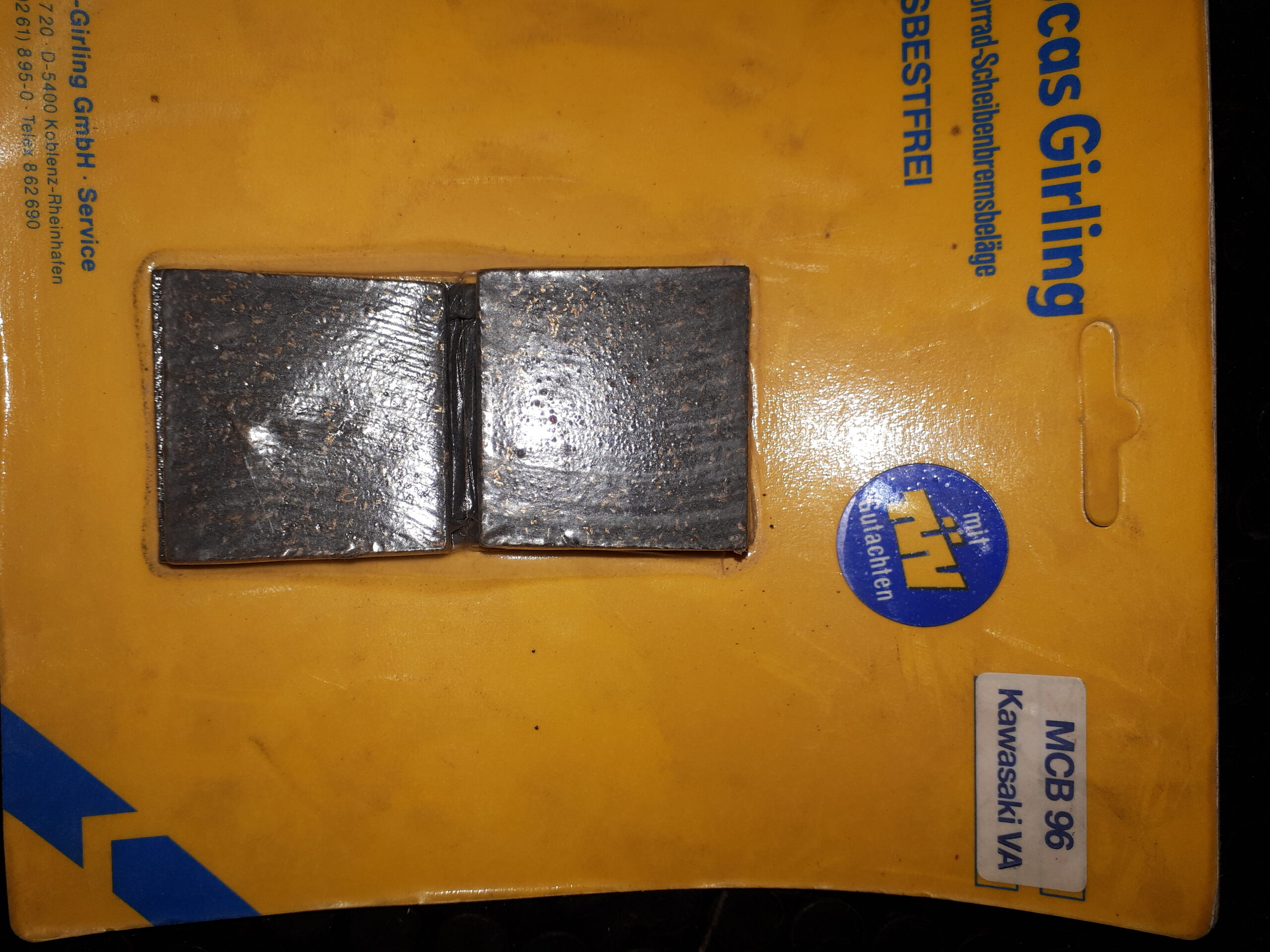 GIRLING MCB96, KAWASAKI