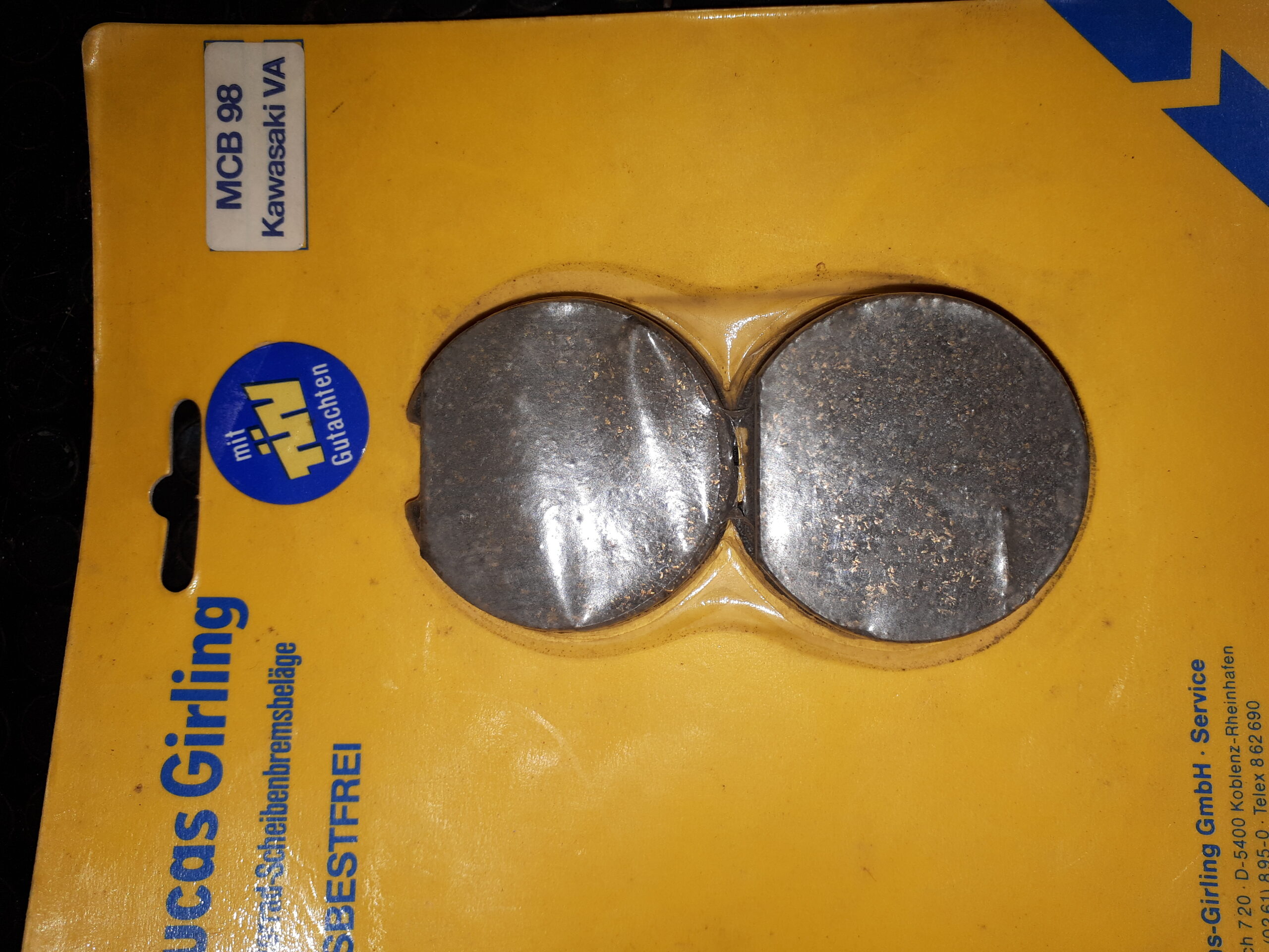 GIRLING MCB98, KAWASAKI