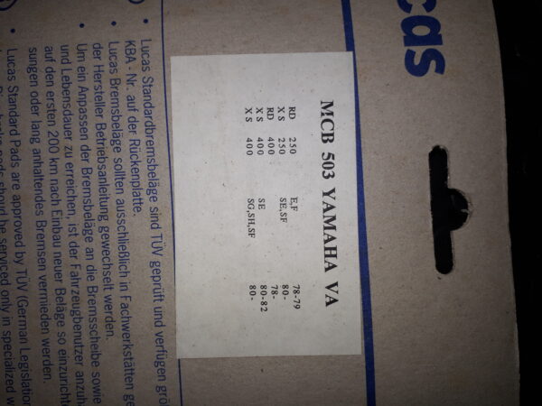 GIRLING MCB503 MIT ABE, YAMAHA