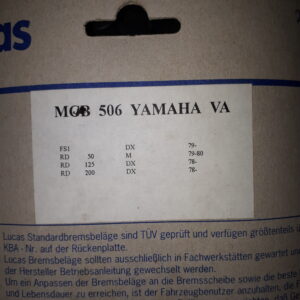 GIRLING MCB506, YAMAHA