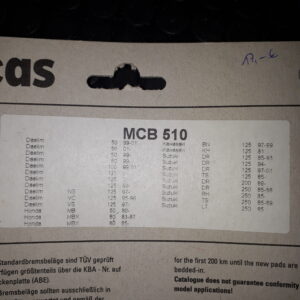 GIRLING MCB510, DIVERSE MASCHINEN