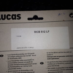 GIRLING MCB512LF, HONDA