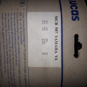 GIRLING MCB587 MIT ABE YAMAHA