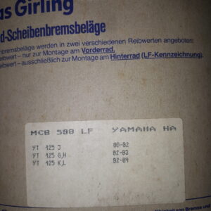 GIRLING MCB 588LF YAMAHA