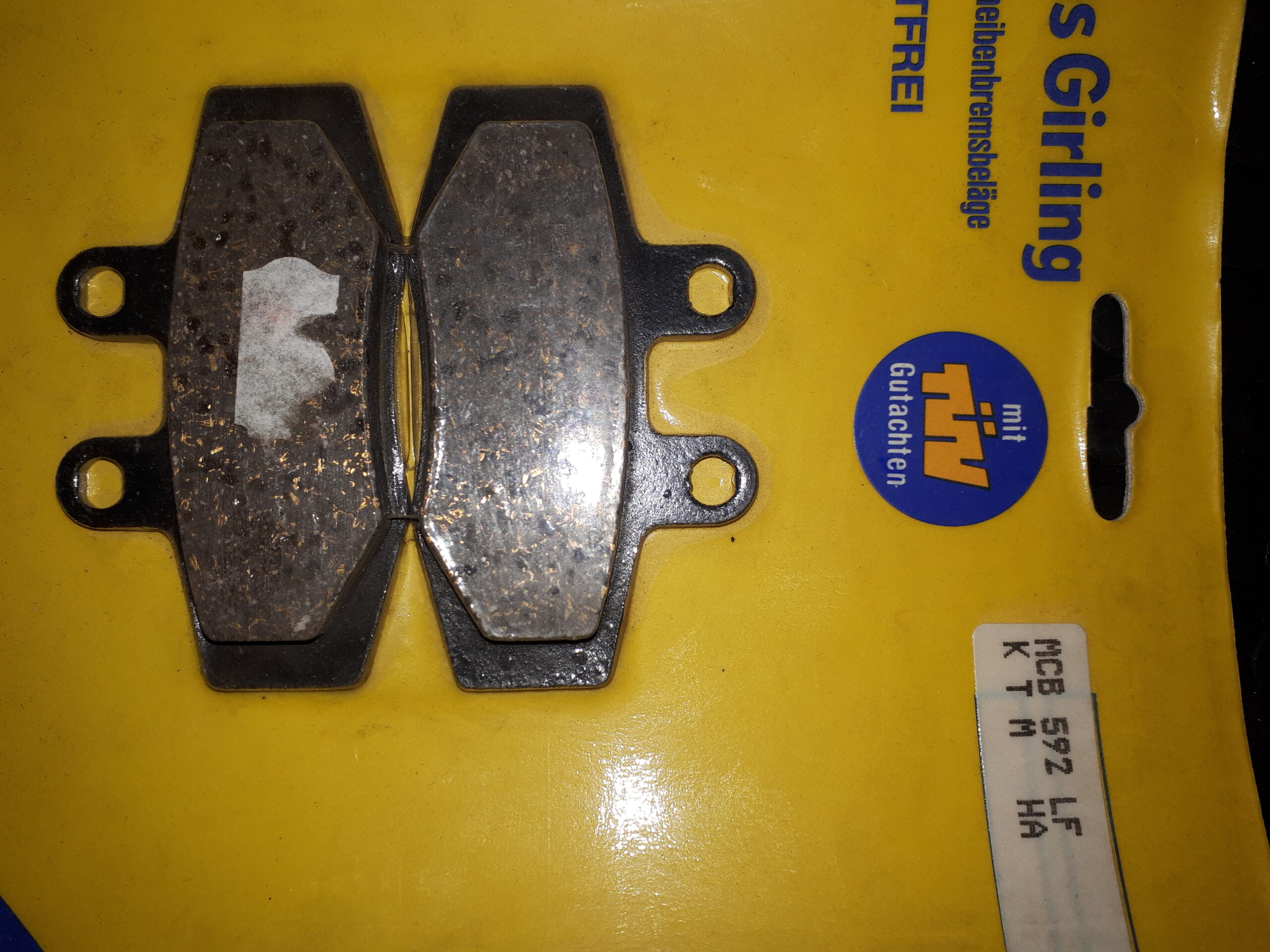 GIRLING MCB 592LF, KTM