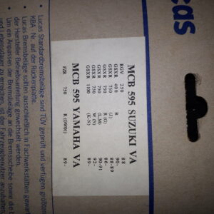 GIRLING MCB595 ,SUZUKI+YAMAHA