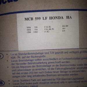 GIRLING MVB599LF, HONDA