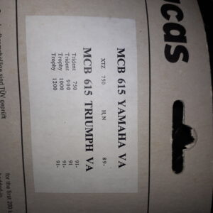 GIRLING MCB 615  YAMAHA +TRIUMPH