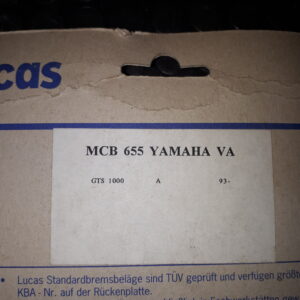 GIRLING MCB655, YAMAHA GTS 1000 A   93-