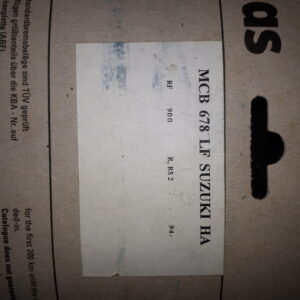 GIRLING MCB678LF, SUZUKI