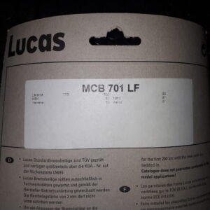 GIRLING MCB701LF  DIVERSE MASCHINEN