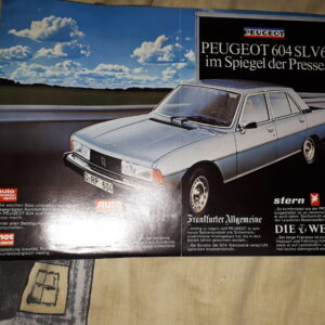 STELLEN SIE DEN PEUGEOT 604SLV6 AUF DIE PROBE